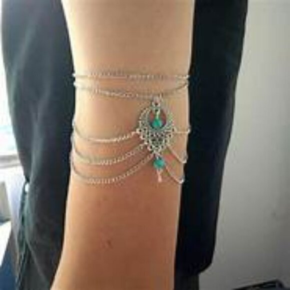 Boho Anklet Arm Bracelet Tribal Jewelry - Picture 5 of 7